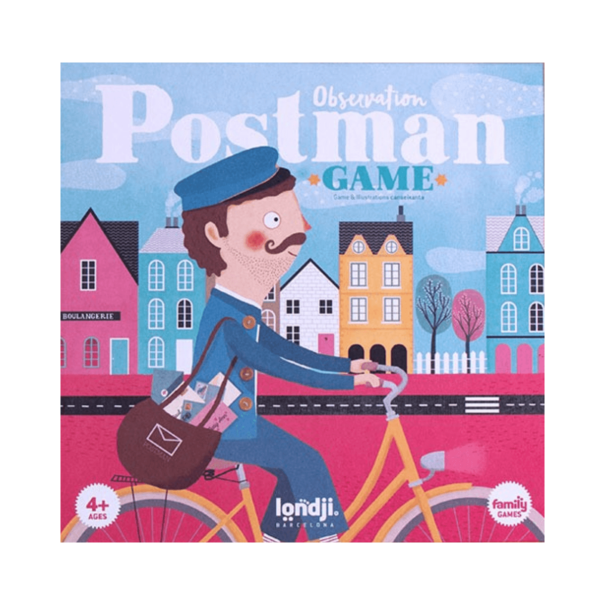 Jeu d'observation - 4 ans et + - POSTMAN