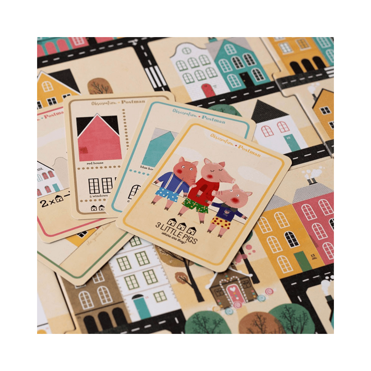 Jeu d'observation - 4 ans et + - POSTMAN