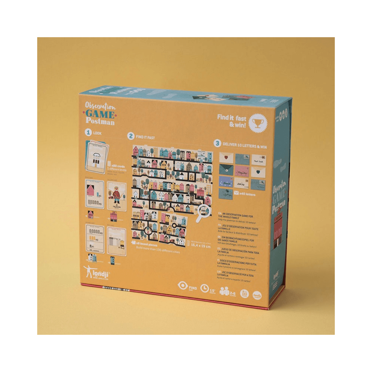 Jeu d'observation - 4 ans et + - POSTMAN