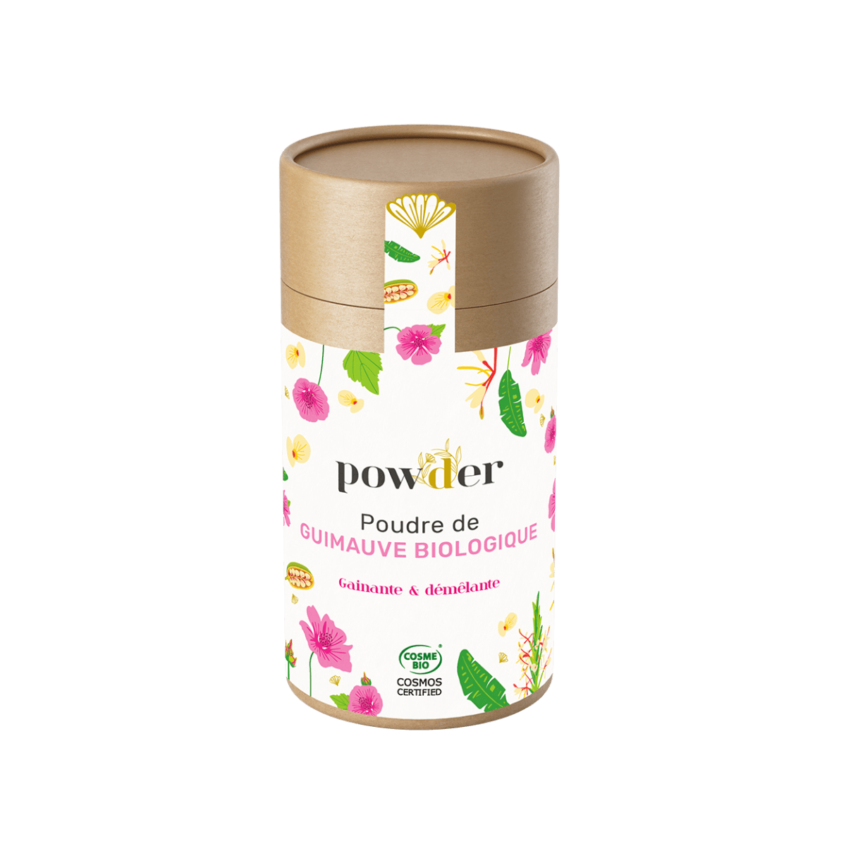 Poudre de GUIMAUVE BIO - Gainante et démêlante