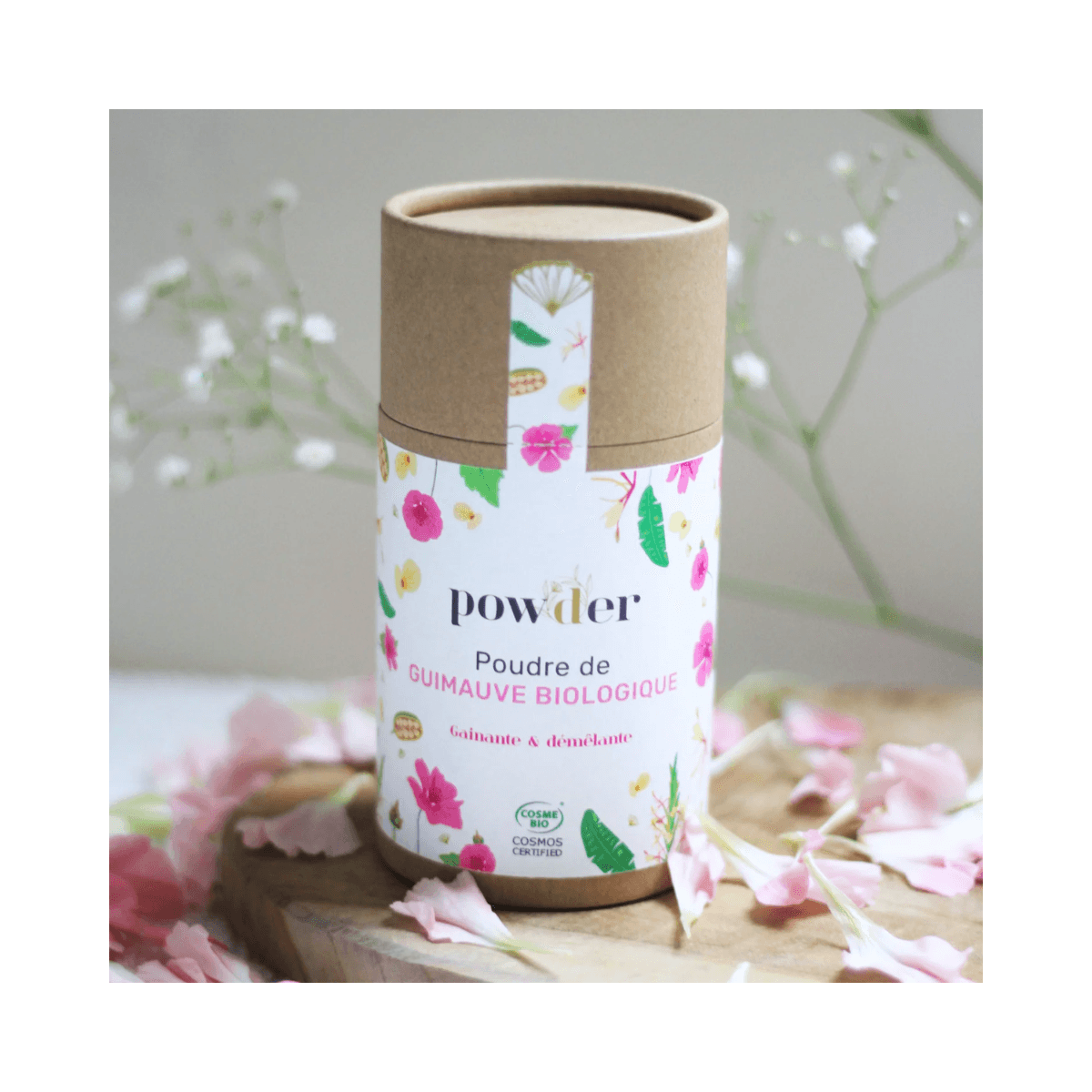 Poudre de GUIMAUVE BIO - Gainante et démêlante