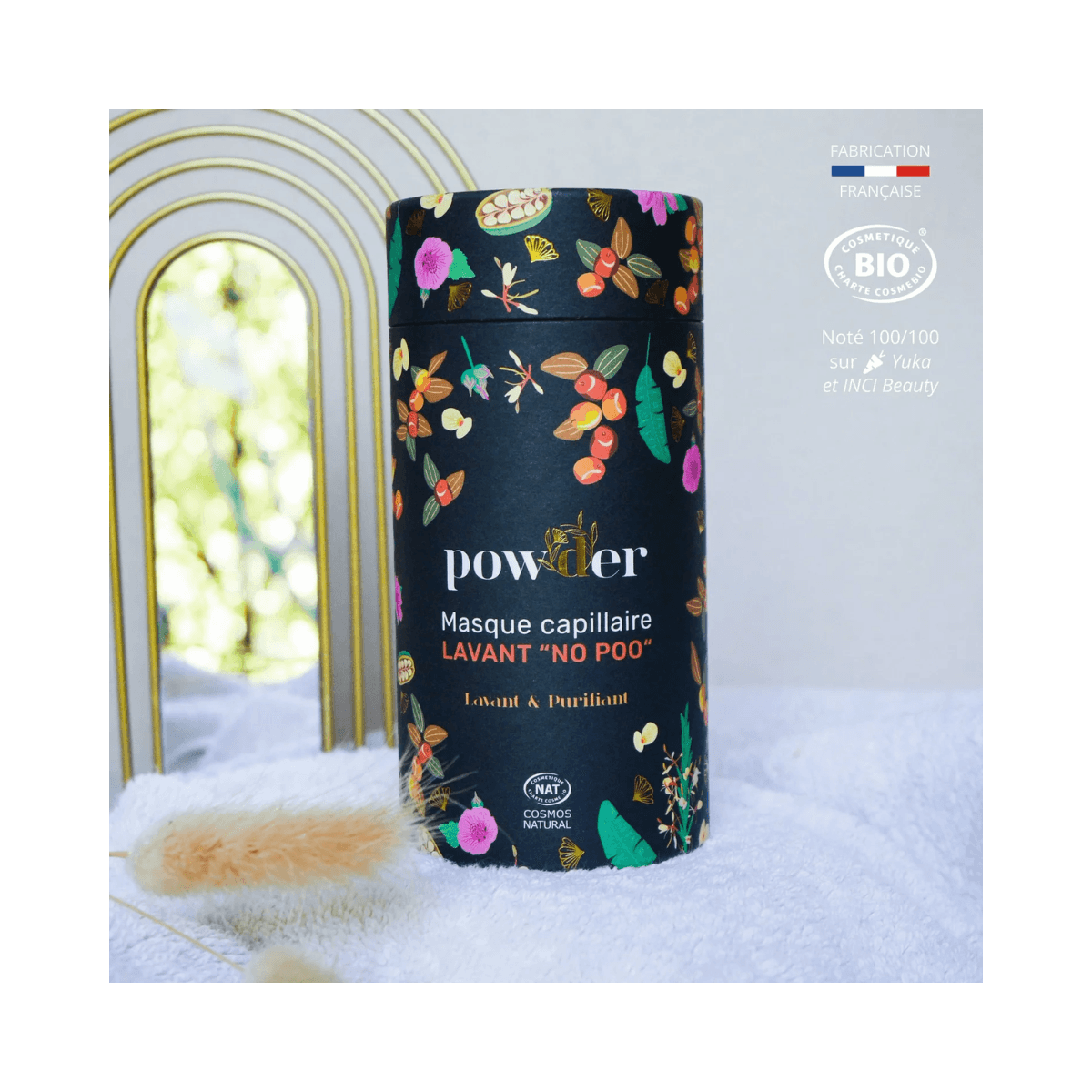 Masque shampoing NO POO BIO - Lavant et purifiant