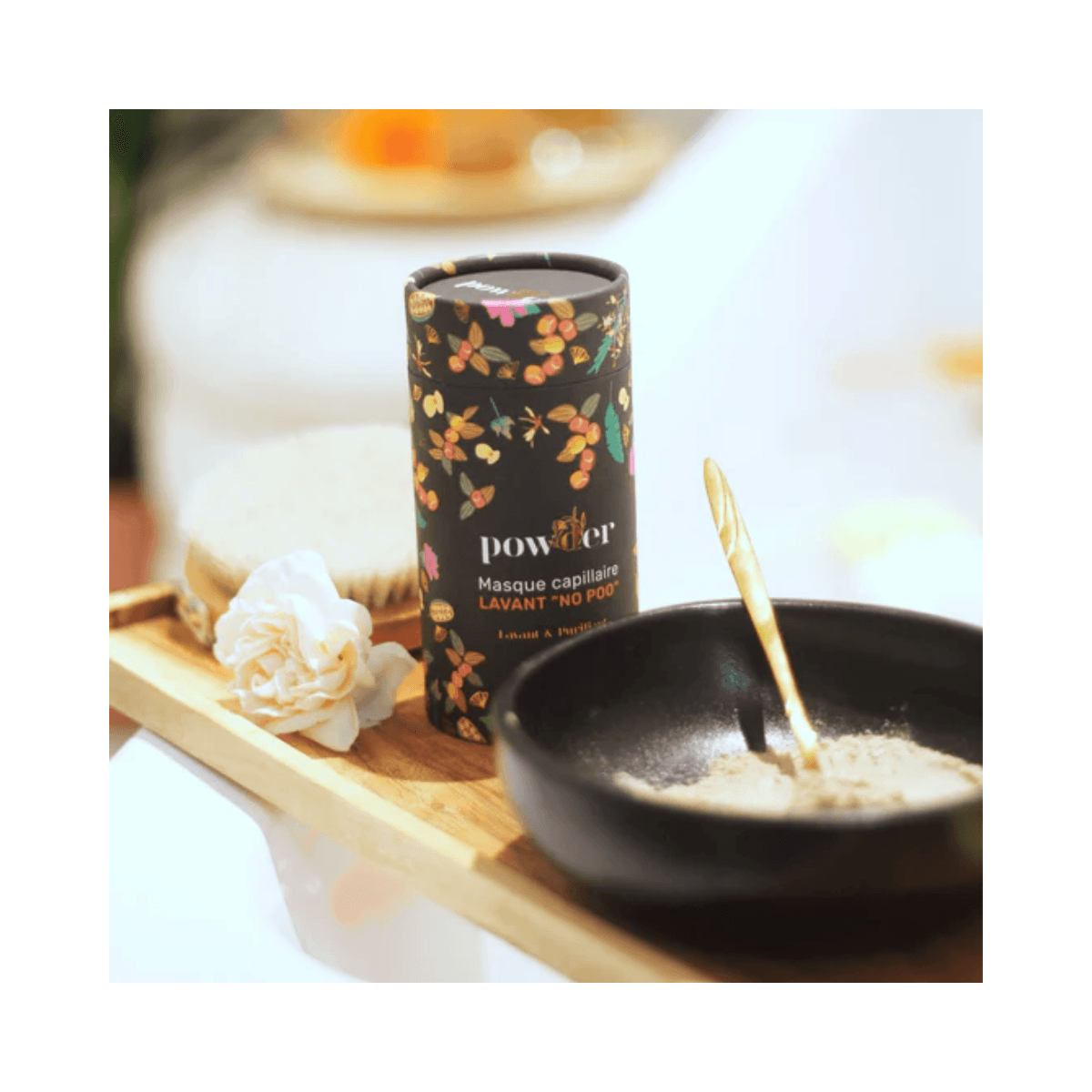 Masque shampoing NO POO BIO - Lavant et purifiant