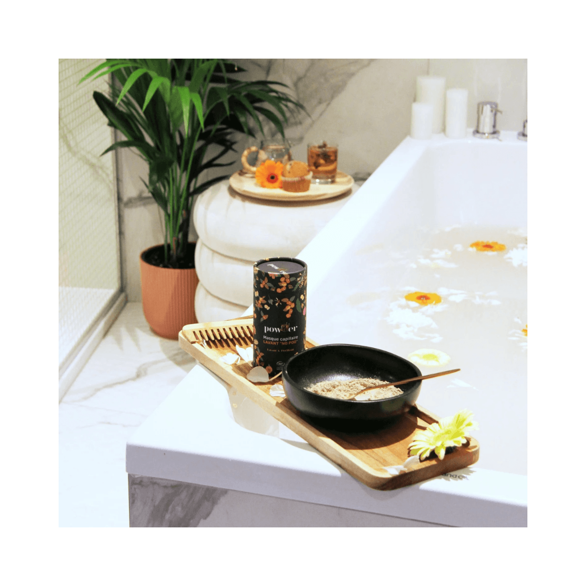 Masque shampoing NO POO BIO - Lavant et purifiant