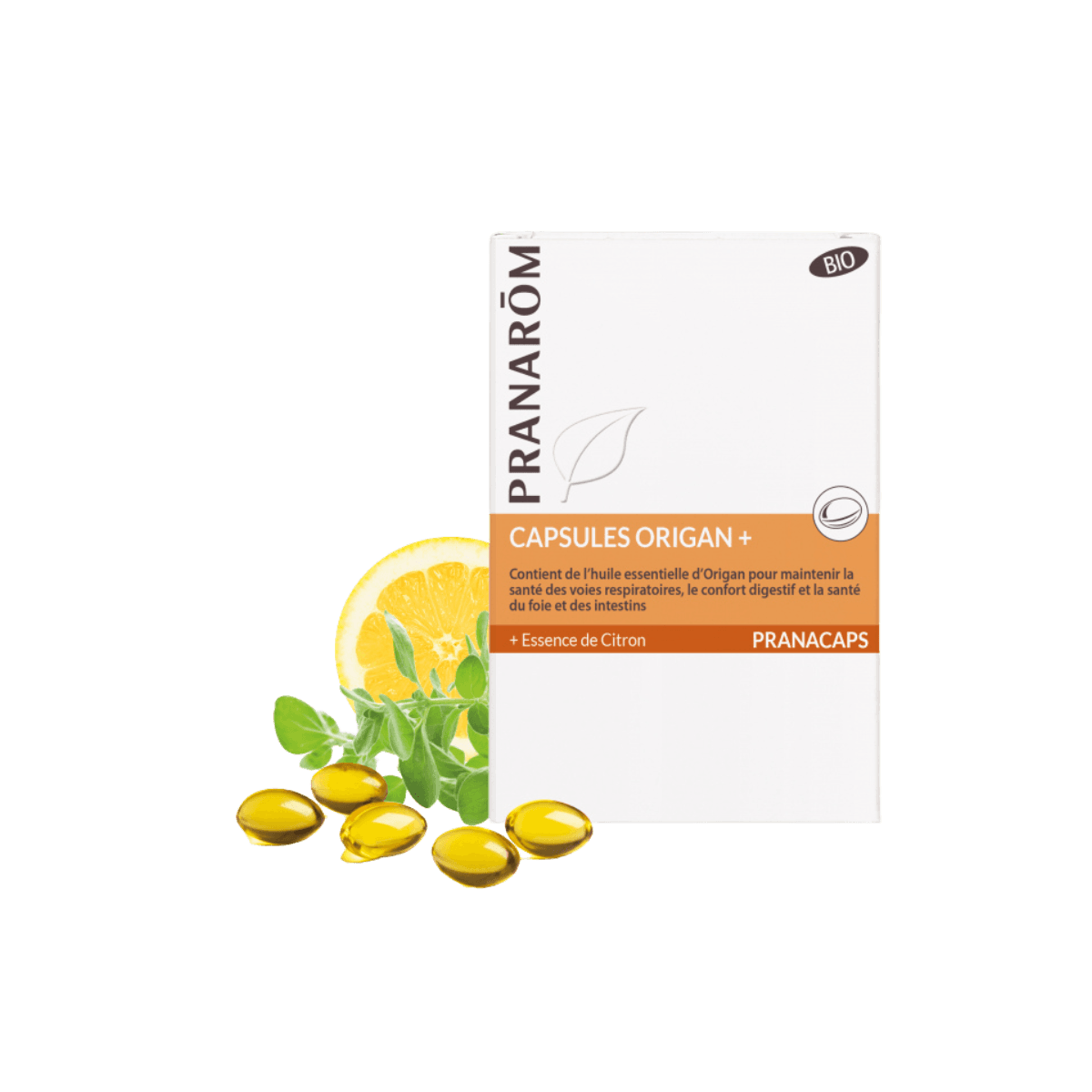 Capsules aux huiles essentielles - Origan + BIO - 30 caps
