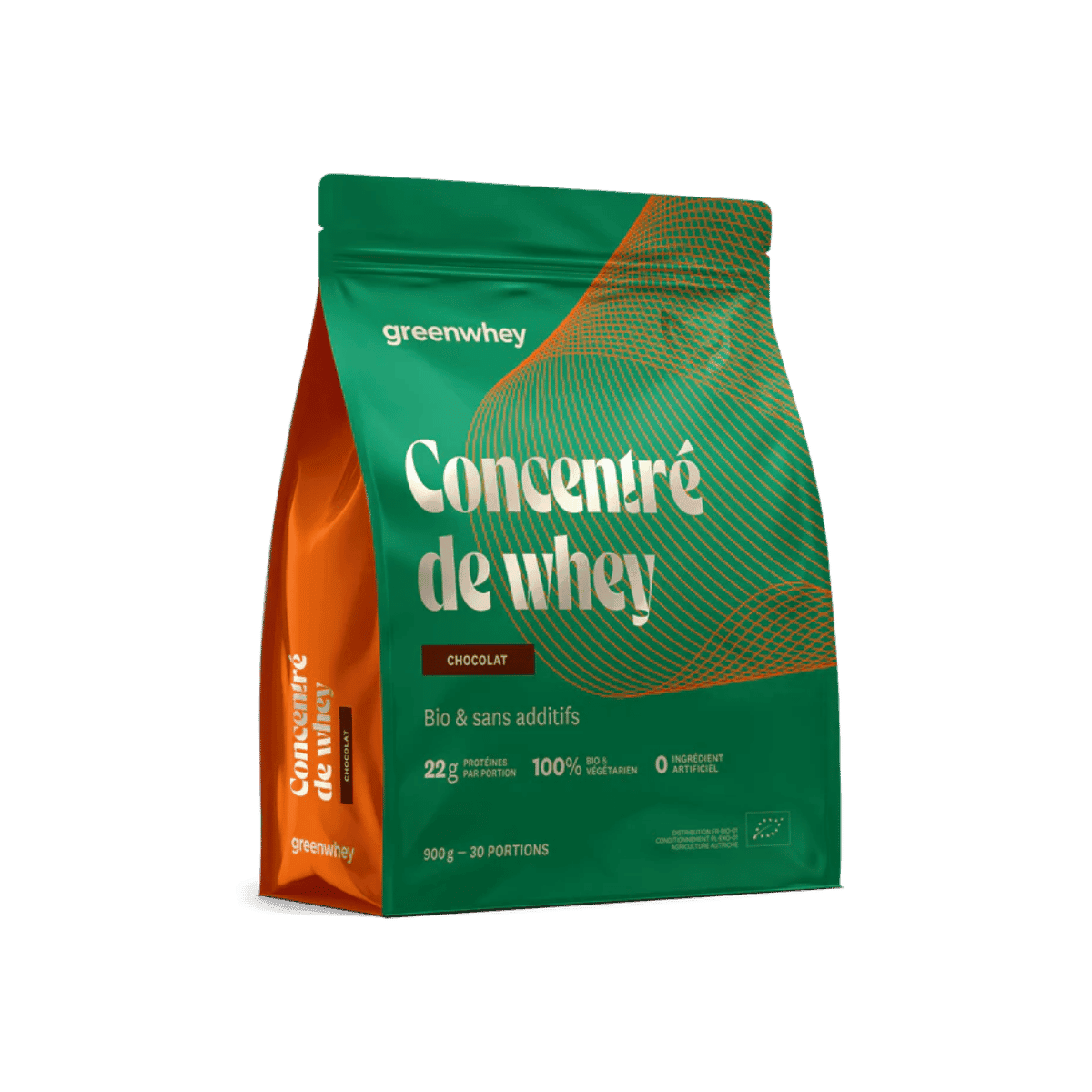 Concentré de Whey BIO Chocolat 900g