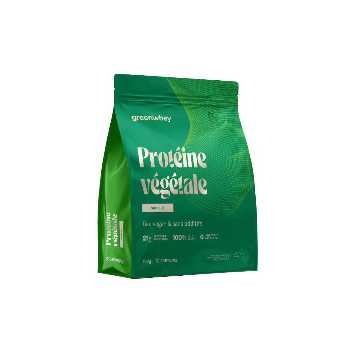 Protéine Végétale BIO Vanille 900g