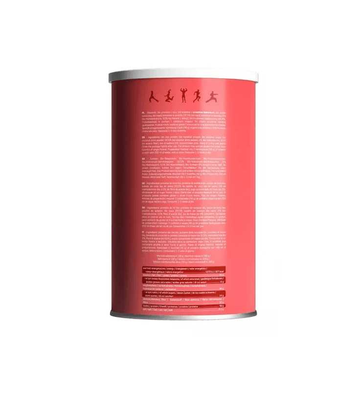 Protein Vege Mix BIO Aardbei 500 g