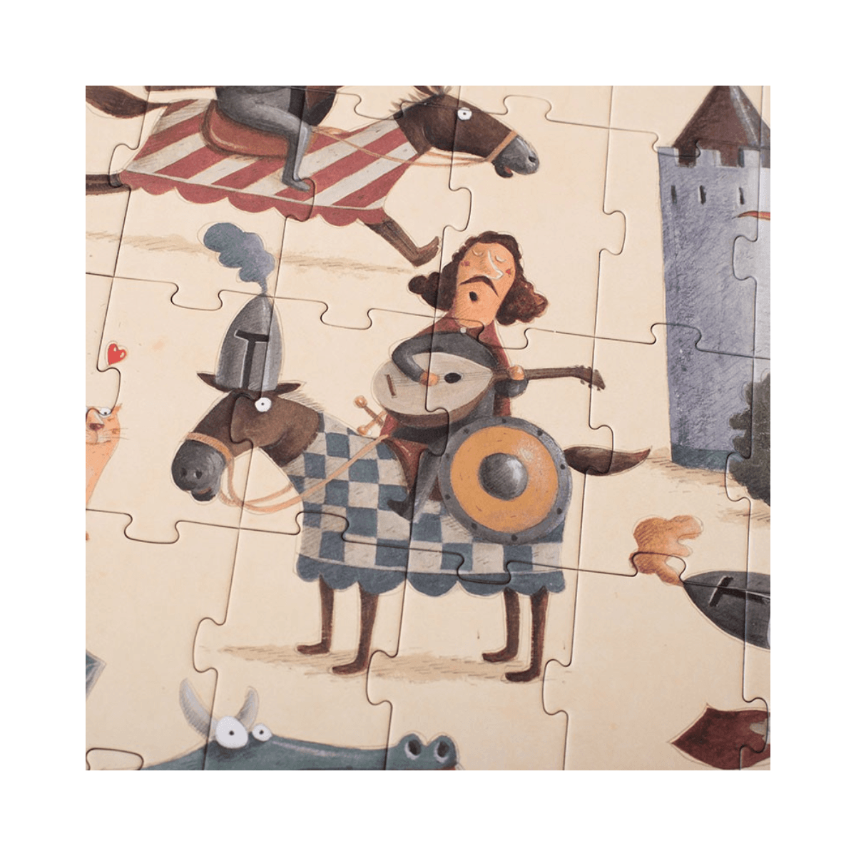 Puzzle 100 pc - 5 - 8 ans - I'M A KNIGHT PUZZLE