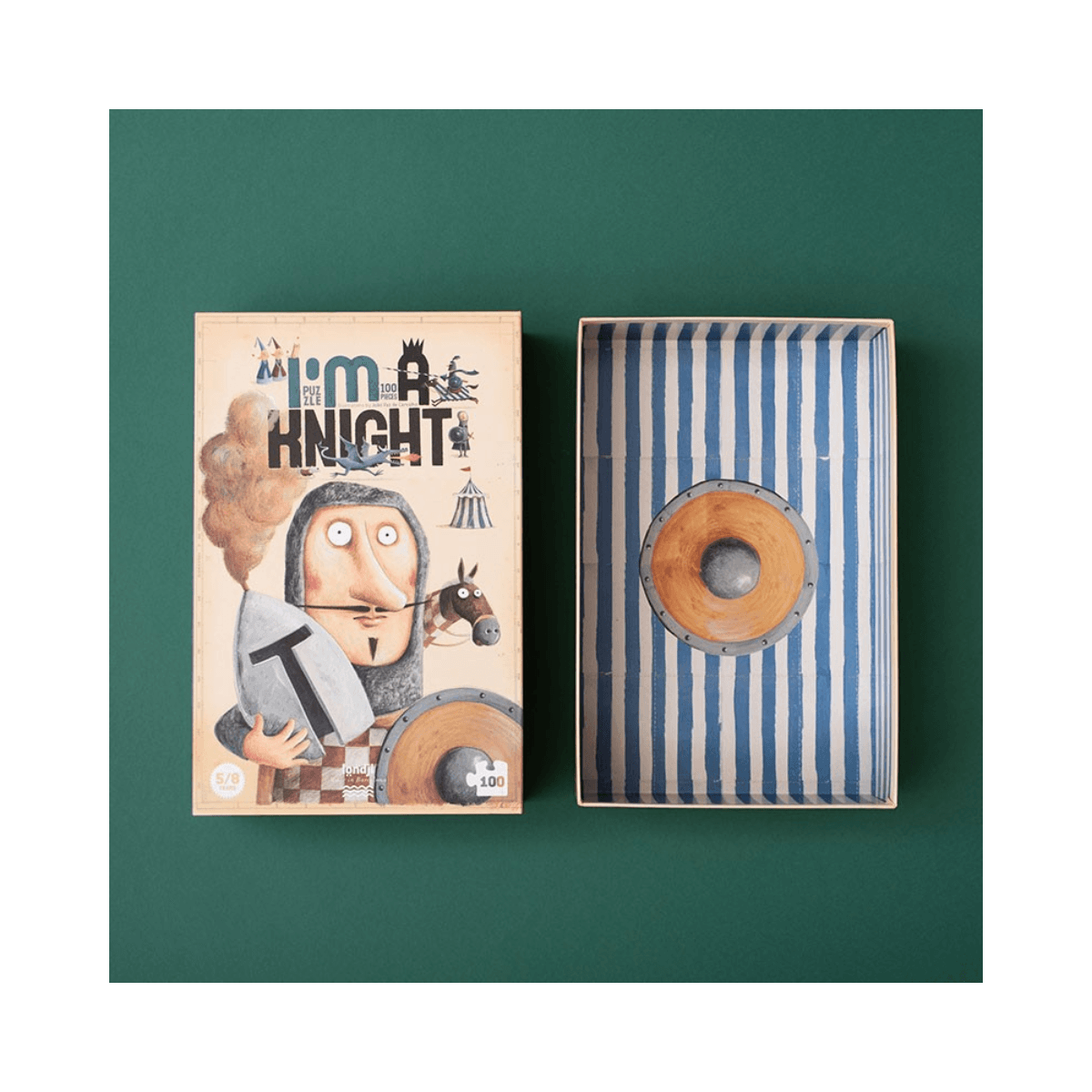 Puzzle 100 pc - 5 - 8 ans - I'M A KNIGHT PUZZLE