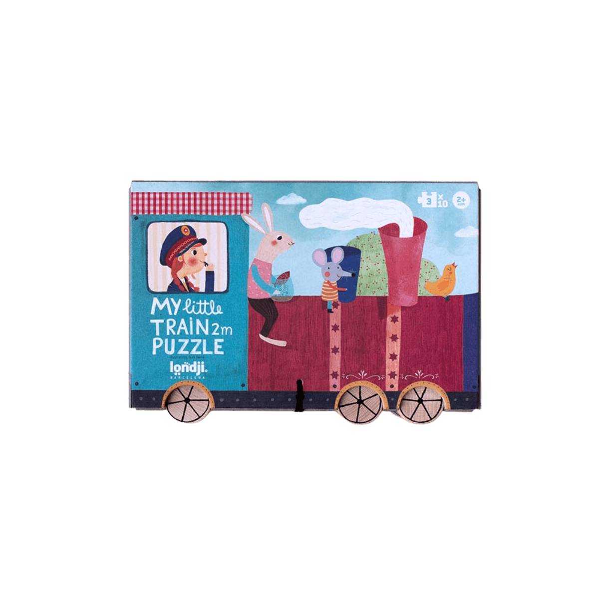 Puzzle à compter - 2 ans et + - MY LITTLE TRAIN