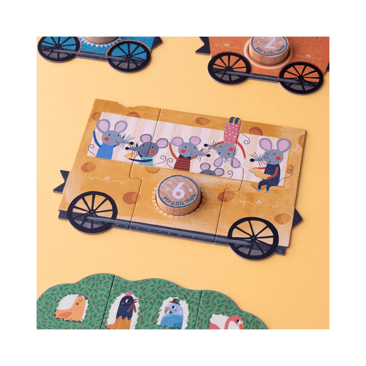 Puzzle à compter - 2 ans et + - MY LITTLE TRAIN