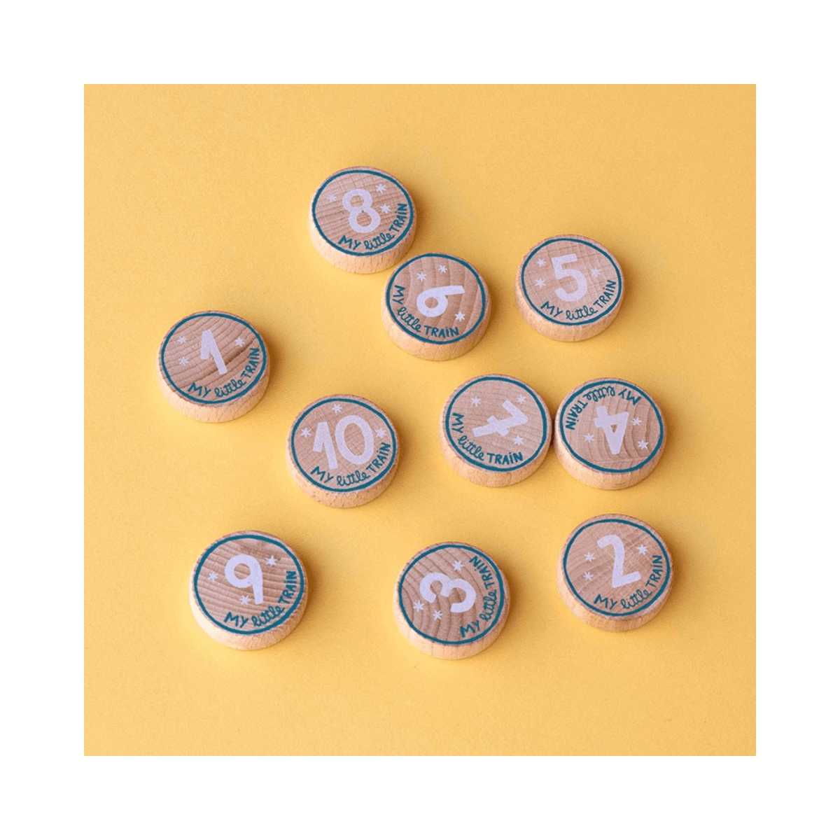 Puzzle à compter - 2 ans et + - MY LITTLE TRAIN