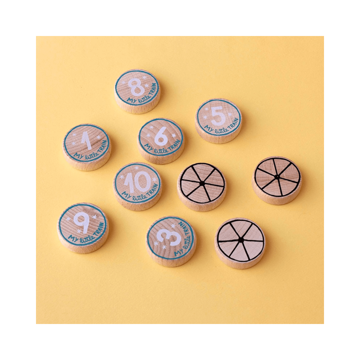 Puzzle à compter - 2 ans et + - MY LITTLE TRAIN
