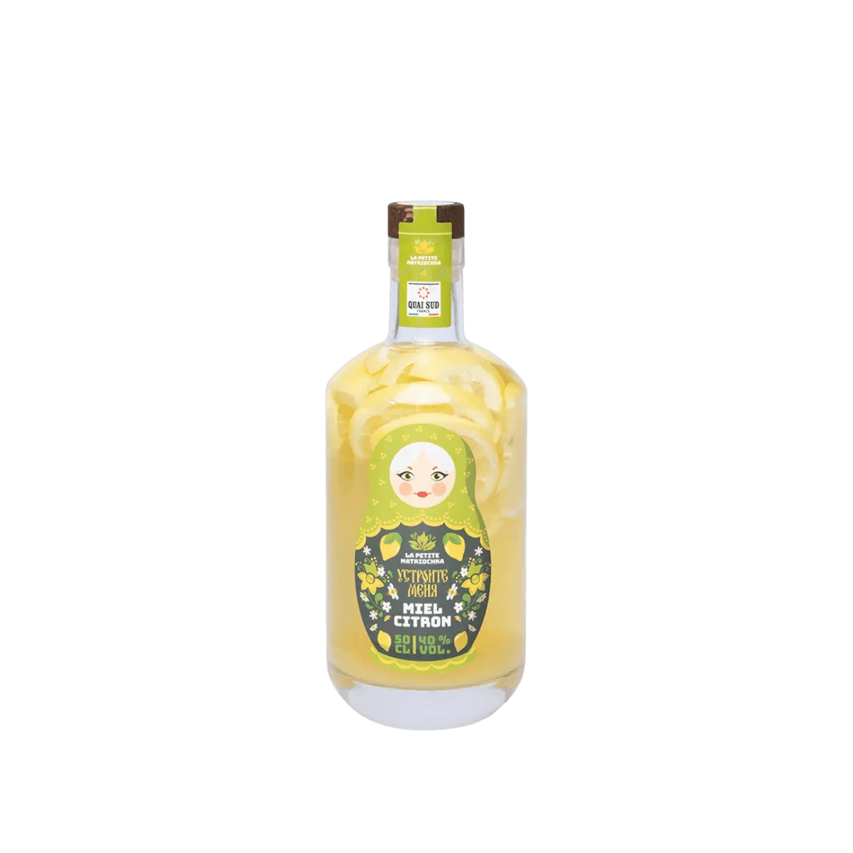 Biologische Honing en Citroen Wodka 70cl