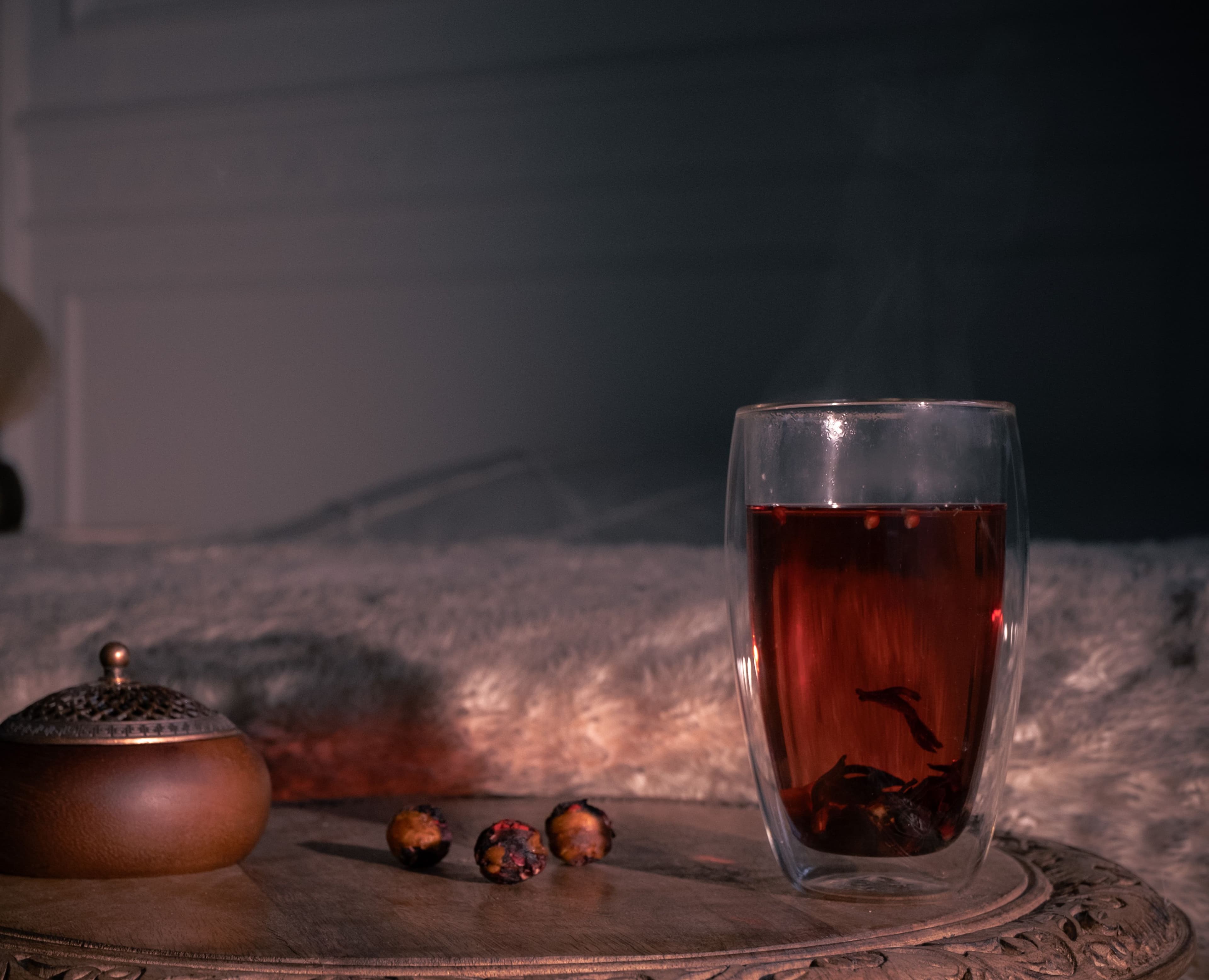 Cadeauset Pack Alchimiste - Focus Potion + Red Passion + 1 glas