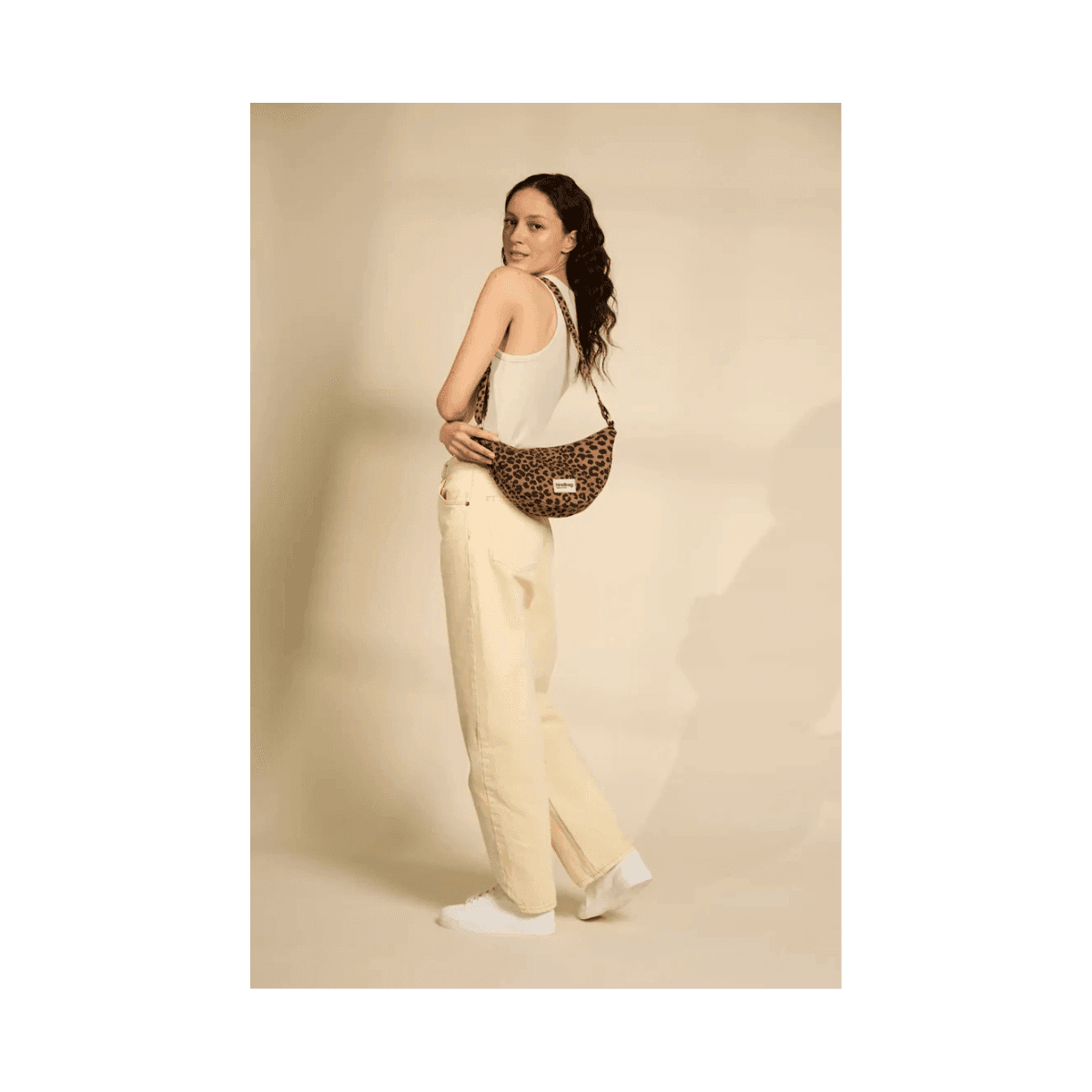 Heuptasje ANDREA - Léopard Cannelle