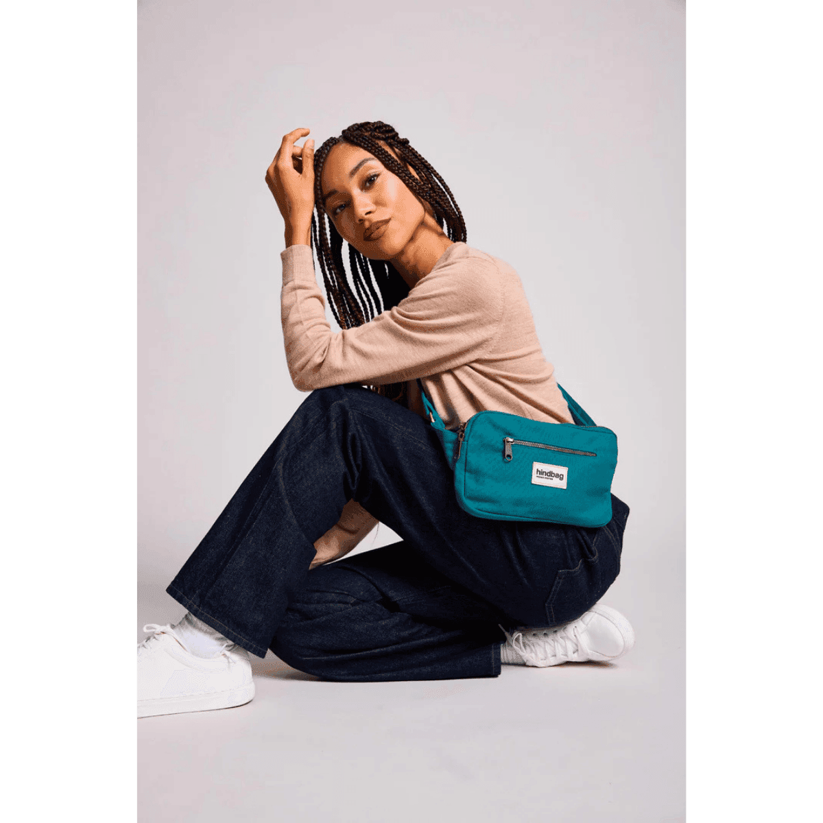 Heuptas Harry – Pauwblauw - HINDBAG