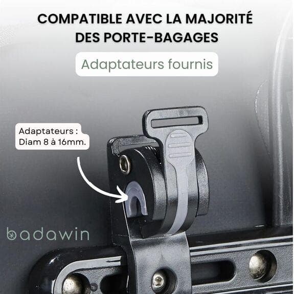 Sacoche de vélo Hace - Vert Kaki