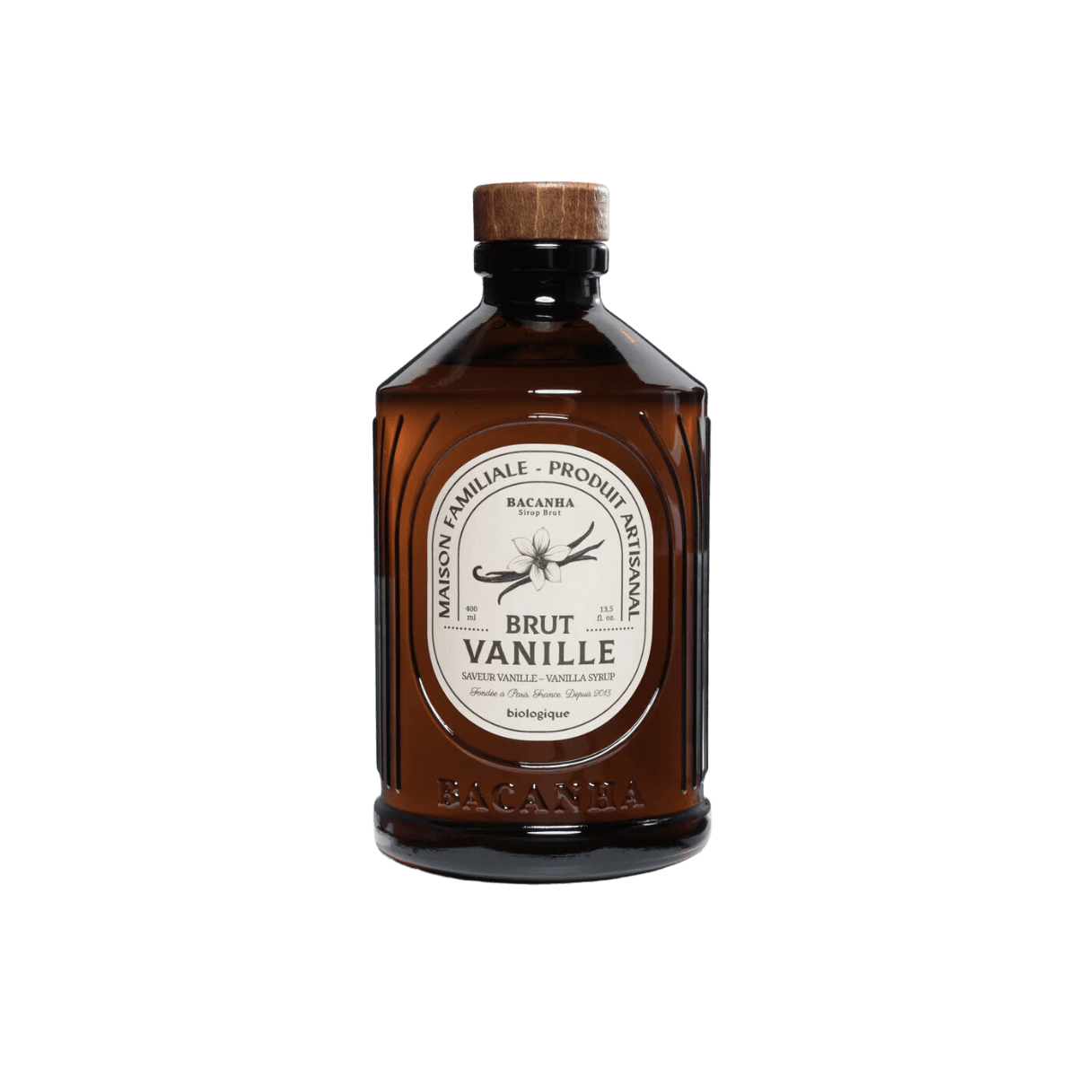 Sirop Vanille Brut - Biologique - 400ml
