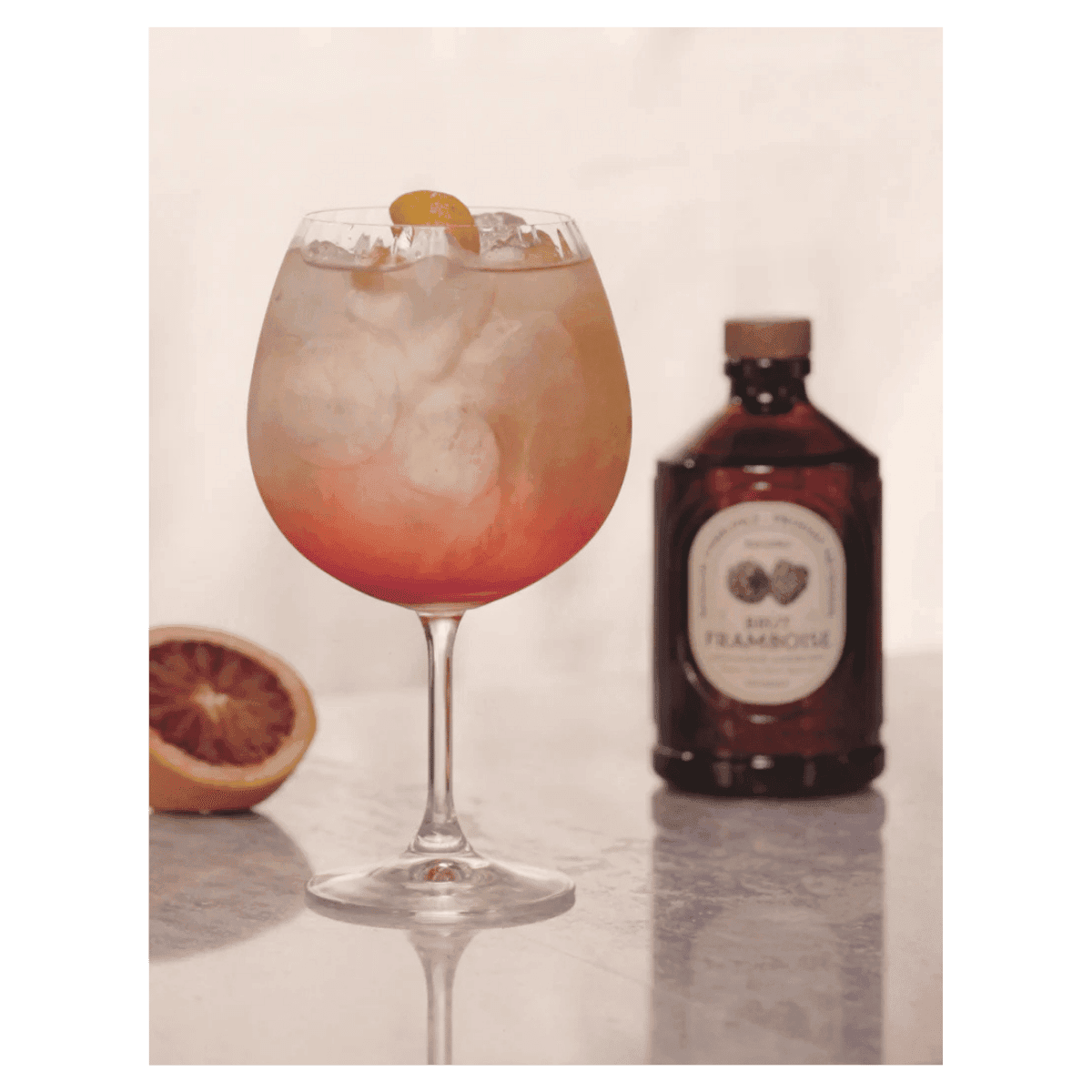 Sirop de framboise Brut - Bio - 400ml - Bacanha