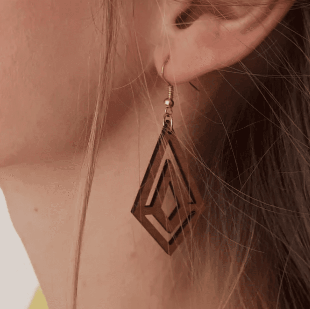 Zilveren oorbellen Solange