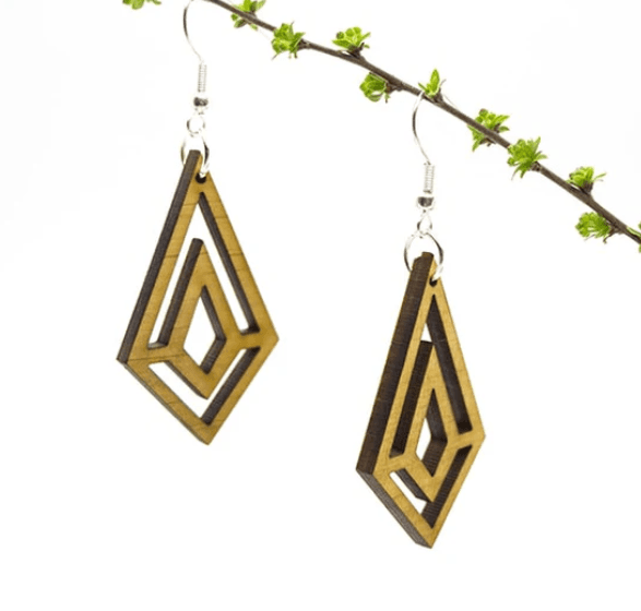 Zilveren oorbellen Solange