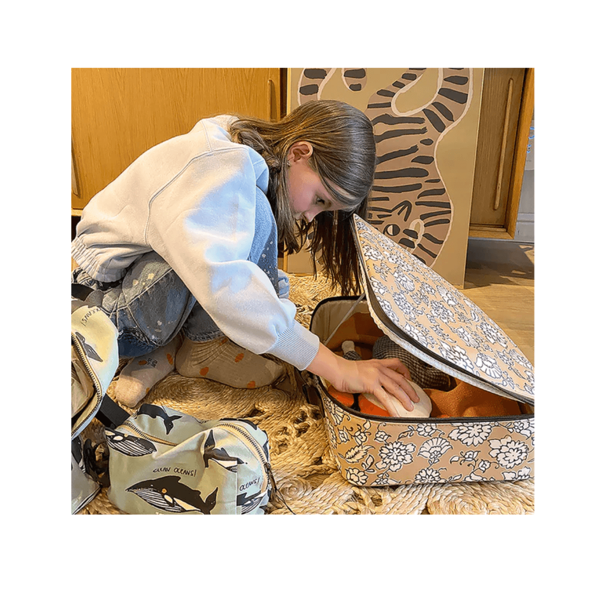 Valise pour enfants - Floral