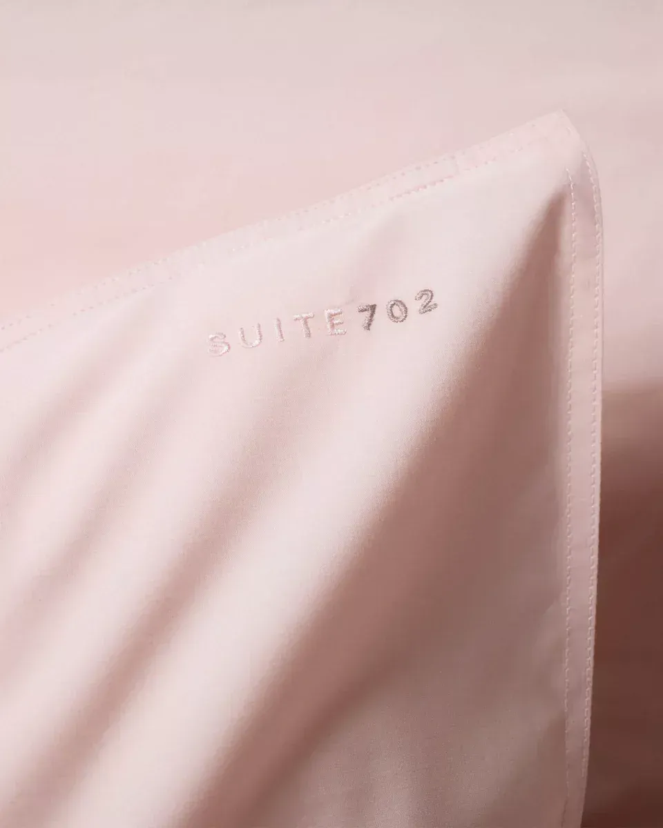 60X70 Taie d'oreiller  Percale 100% Coton - Blush PKS60NU