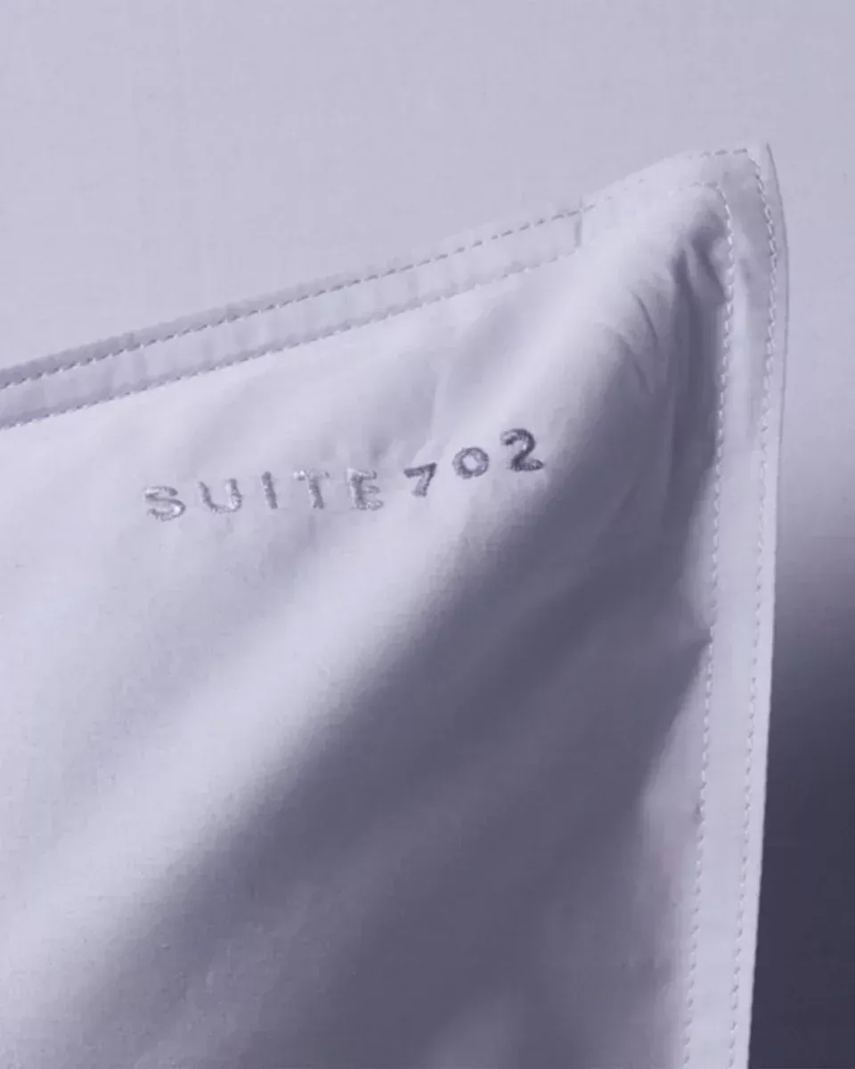 60X70 Percale 100% Coton Kussensloop- Lavender Grey PKS60LG