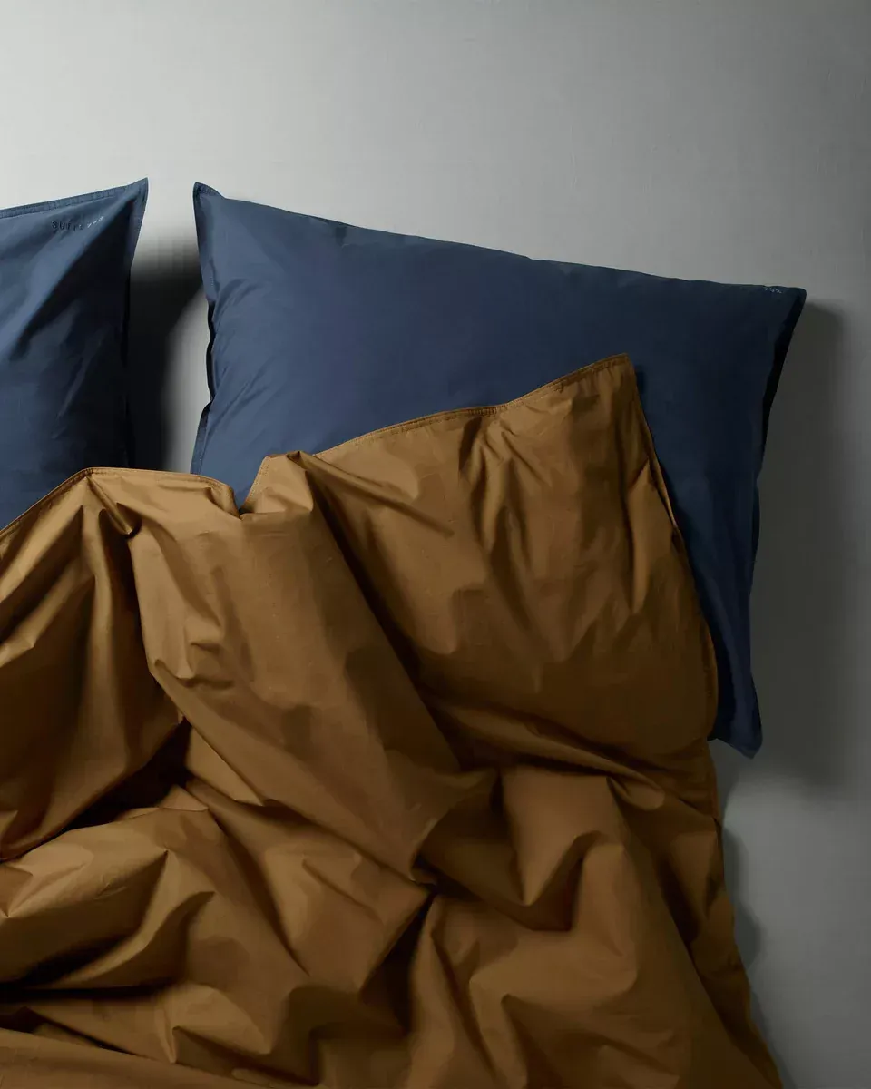 60X70 Percale 100% Coton Kussensloop  - Navy Blue PKS60NB