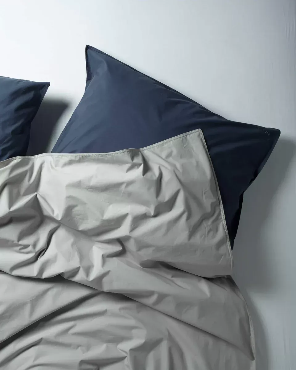 60X70 Percale 100% Coton Kussensloop  - Navy Blue PKS60NB