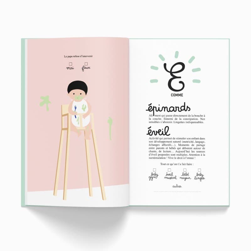 Geboorte schrift - TA PREMIÈRE ANNÉE DE A À Z