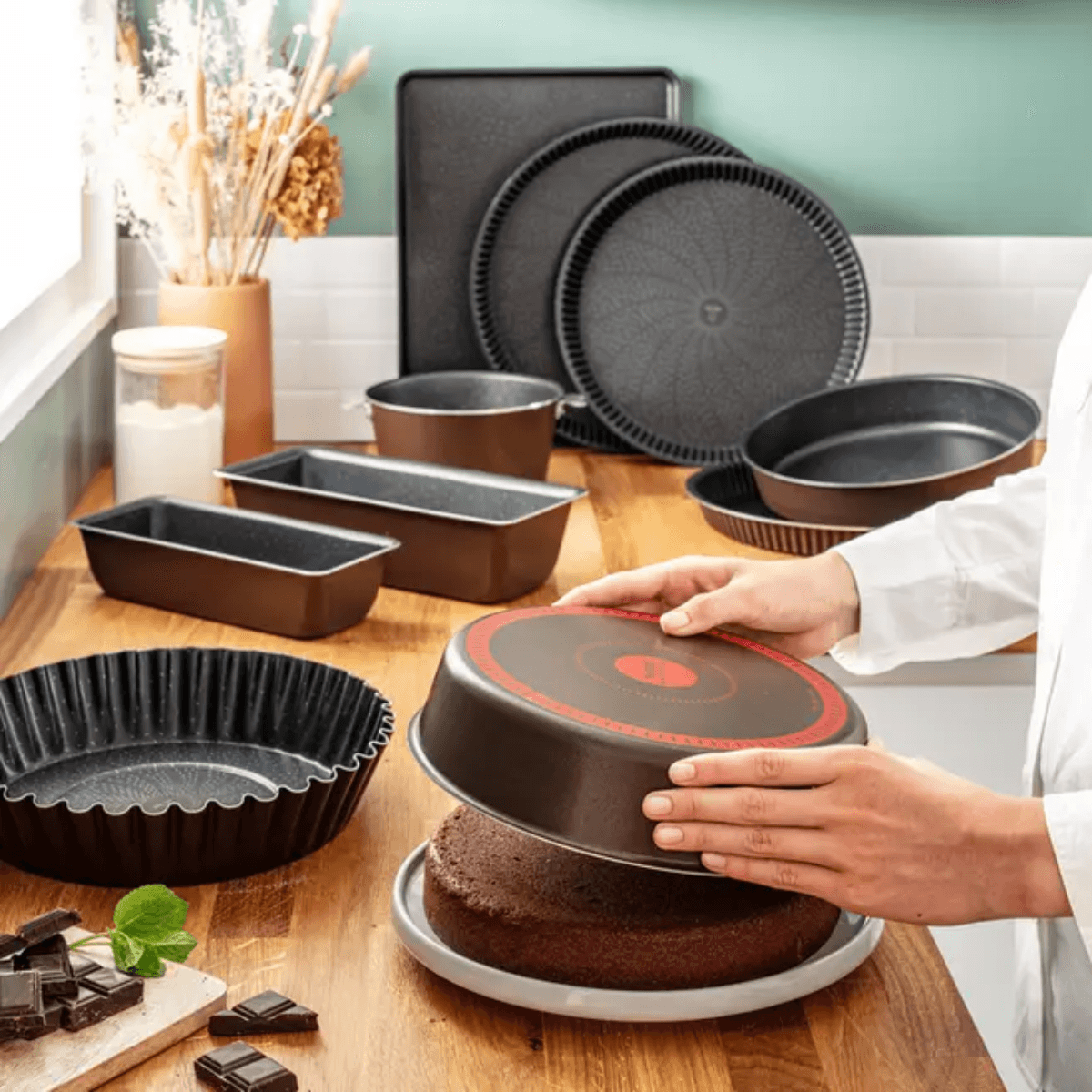 Tefal PerfectBake ronde taartvorm 24cm J5549602