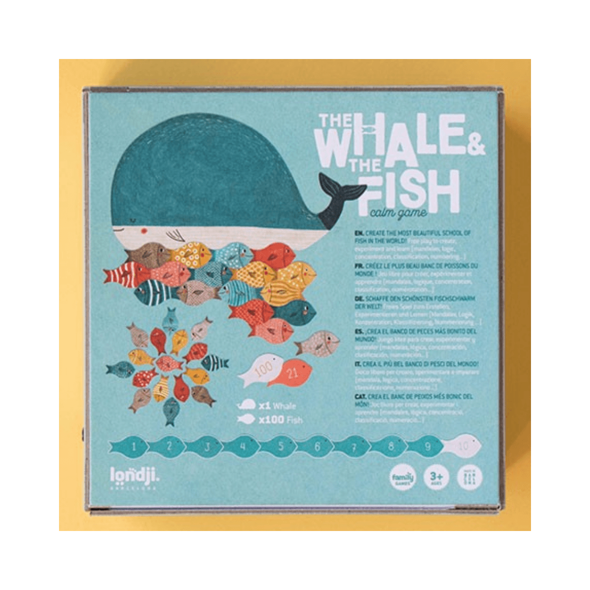 Jeu libre sans règle - 3 ans et + - THE WHALE & THE FISH