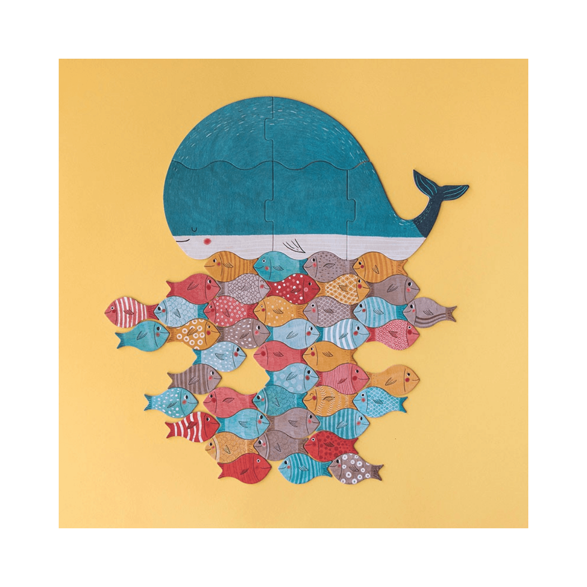 Jeu libre sans règle - 3 ans et + - THE WHALE & THE FISH