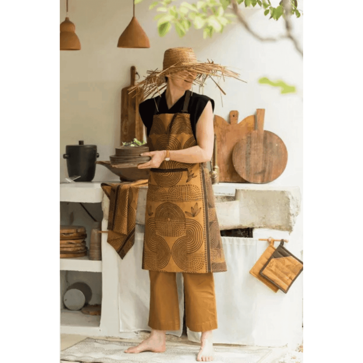 Keukendoek Etna Ambre