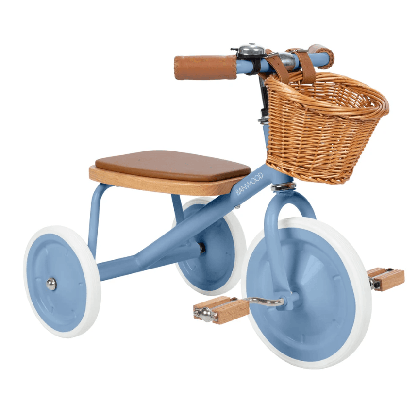 Vintage Driewieler - Blauw - Trike Vintage Blauw
