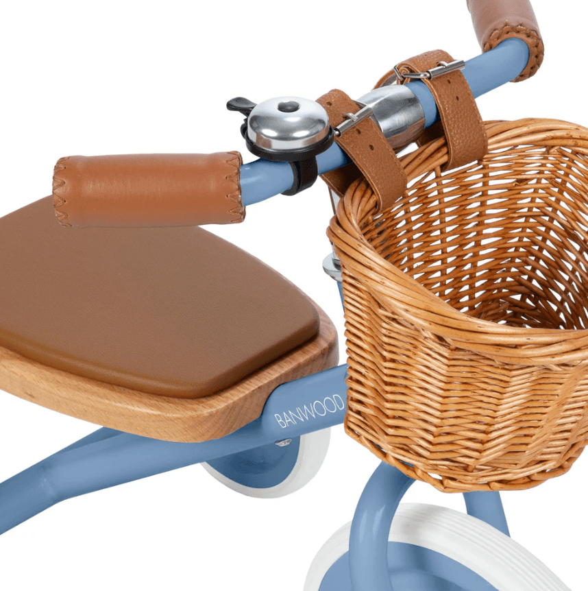 Vintage Driewieler - Blauw - Trike Vintage Blauw