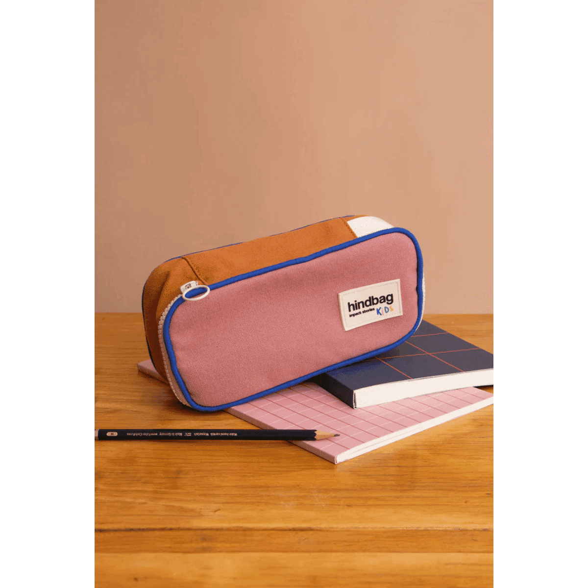 Trousse Max - Tricolore Rose Blush - HINDBAG