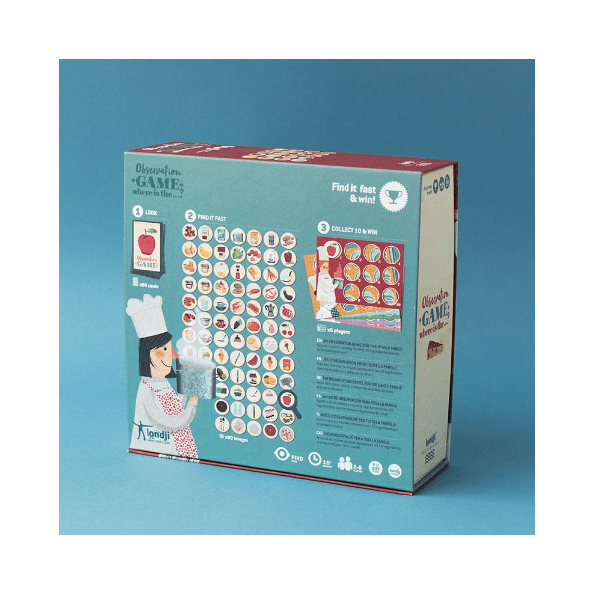 Jeu d'observation et de rapidité - 3 ans et + - WHERE IS THE CHEESE?