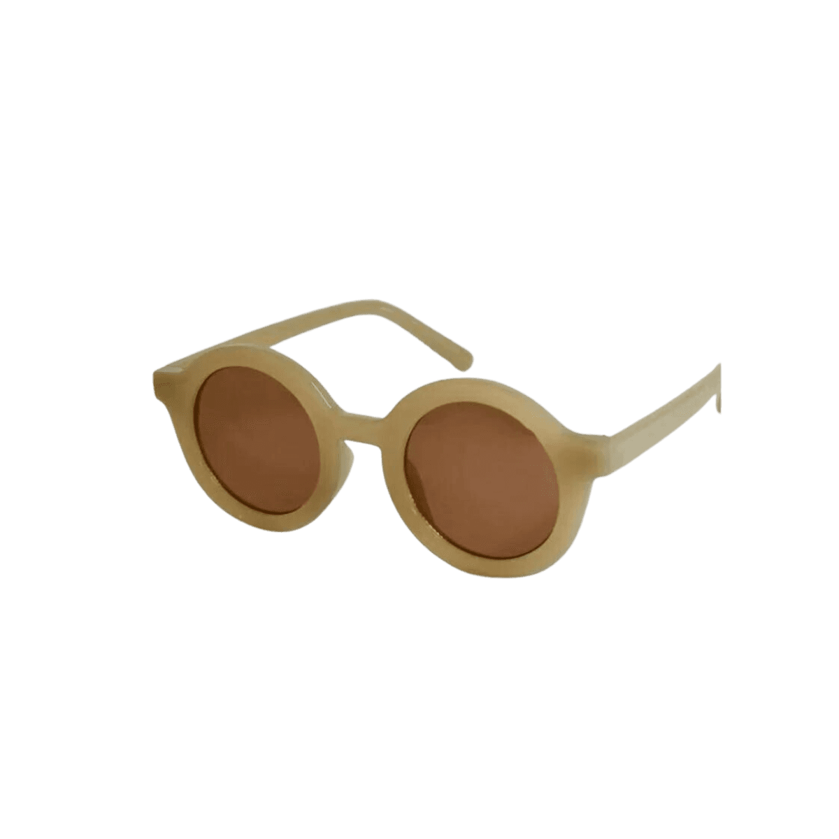 Sunnies Kinderzonnebril - Beige - Signature Round