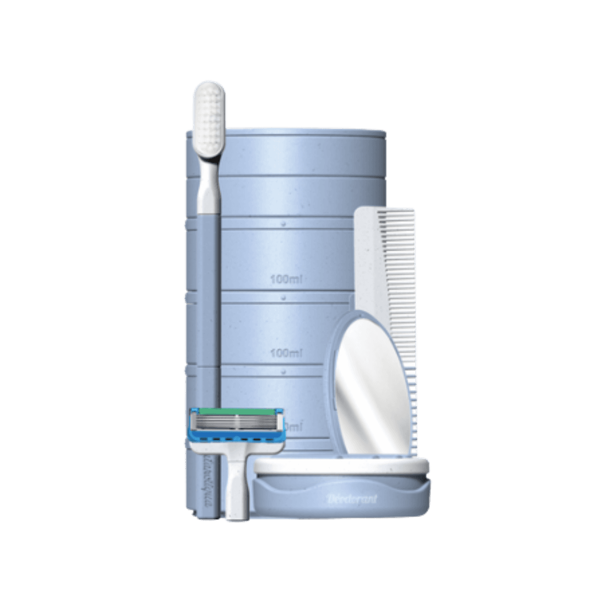 Trousse de toilette zéro déchet Expédition