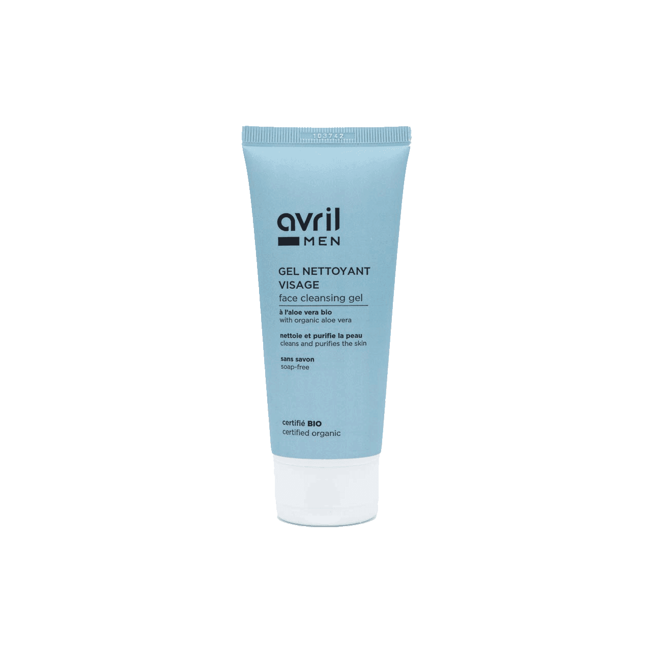Gel nettoyant visage Homme 100ml - Certifié Bio