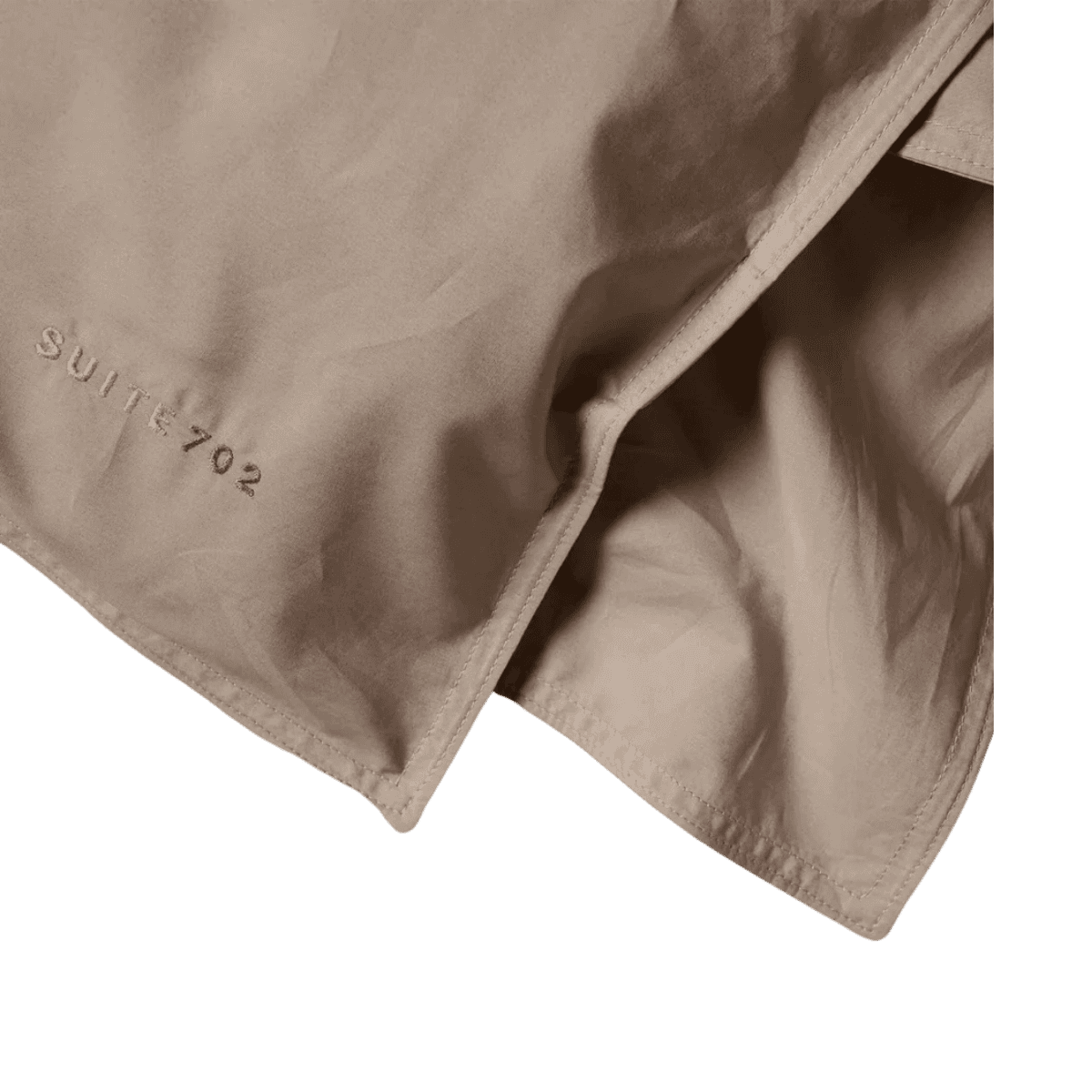 140X220 Percale 100% Coton Dekbedovertrek  - Camel PDBO140_CA