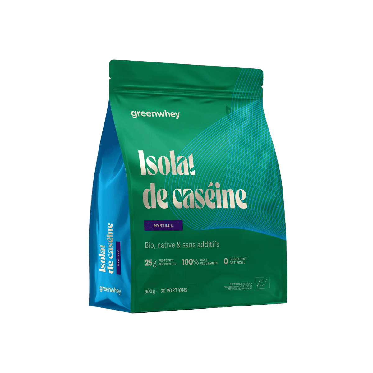 Isolat de Caséine BIO Micellaire Myrtille 900g