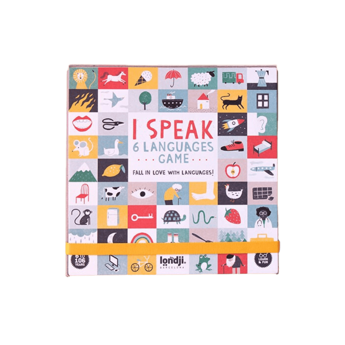 Jeu d'apprentissage des langues - 6 ans et + - I SPEAK 6 LANGUAGES