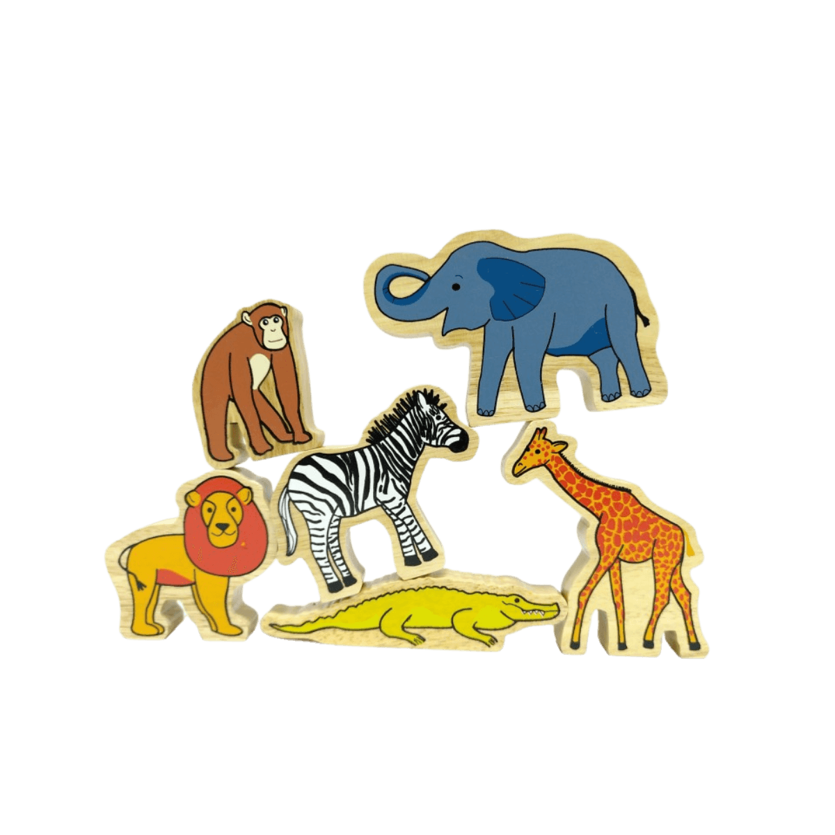 Tamsa's vrienden in de savanne - Coffret 6 beeldjes + poster