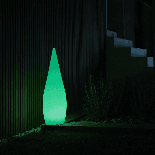Drop draadloze vloerlamp LED multicolore CLASSY 80cm