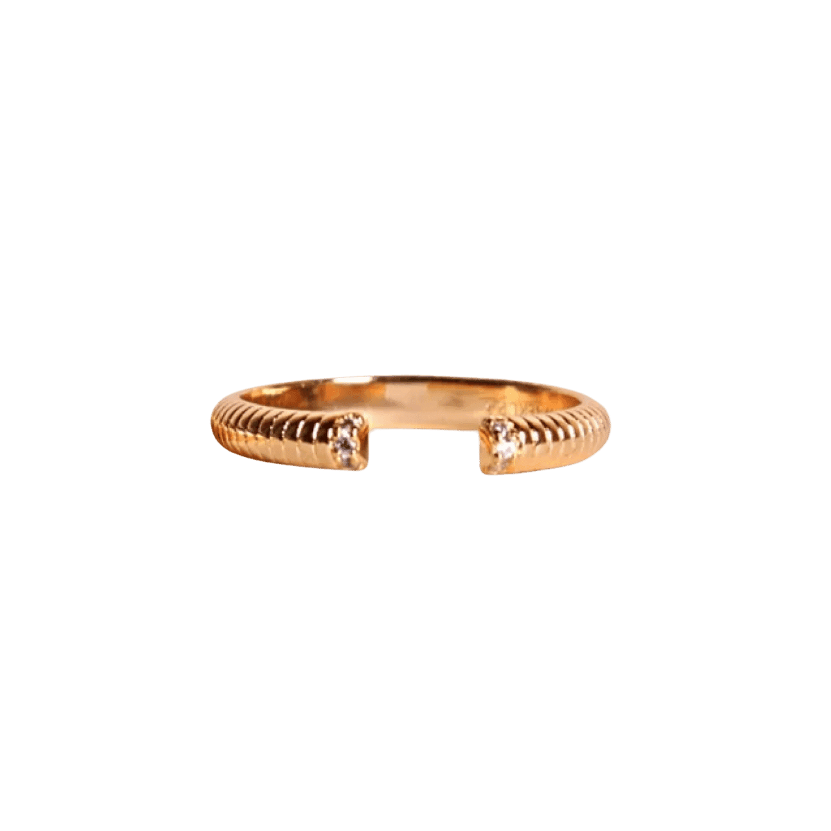 Bague Loélie - Zircon Blanc